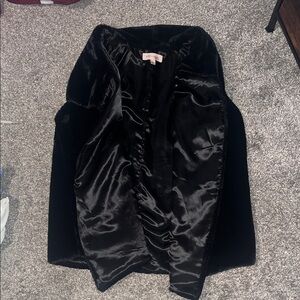 Philosophy Black Faux Fur Vest